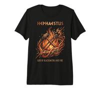 Héphaïstos, Dieu des Forgerons et du Feu T-Shirt Haut de Gamme