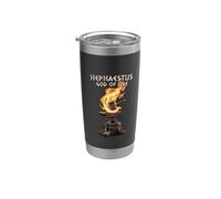 Héphaïstos Dieu du feu Mythologie grecque forgeron Gobelet isotherme en acier inoxydable double paroi