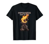 Héphaïstos Dieu du feu Mythologie Grecque Forgeron T-Shirt Graphique avec Valeur