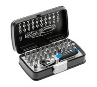 Högert Set de tournevis HT1R460 avec cliquet réversible – 33 embouts
