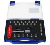 Hepp Stollentechnik Mallette à crampons, kit pour débutants 24 pièces - SW14 mm M 12