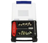 Hepp Stollentechnik Mallette à crampons - Le petit 6 ct. crampons de 14 mm M 10