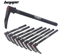 HEPPE Axe traversant pour VTT et vélo de route 12x142 12x148 à dégagement rapide 12x100 12x110, axe de fourche avant, axe traversant de vélo avec levier L136 M12x1.5 TL18