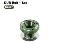 Heppe-Capuchon De Bras De Manivelle De Vélo,Capuchon Dub,Vis De Pédalier,Kit De Boulons De Manivelle,Couvercle De Manivelle Dub,Sram Nx,Gx,Force,Xx1,Axs,M18,M30,S233 - Type 1 Set Green