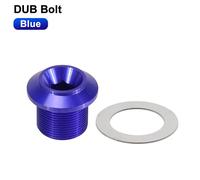 Heppe-Capuchon De Bras De Manivelle De Vélo,Couvercle De Manivelle Dub Pour Sram Nx,Gx,Force,Xx1,Axs,Vis De Pédalier,2,2 De Manivelle S233,Vis De Verrouillage -Dub Bolt Bleu