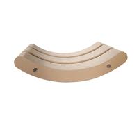 Hepper Hi-Lo Lot de 3 grattoirs de Rechange en Carton ondulé pour Chats d'intérieur avec Design incurvé - Assemblage Facile en 1 griffoir de Rechange pour Chat