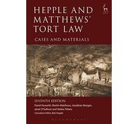 Hepple and Matthews' Tort Law: Cases and Materials