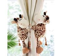 HEPPPP 2 pièces Jungle forêt Animaux Rideau Embrasse Support Crochets embrasses Enfants Chambre décoration Accessoires retenue Rideau Sangles Rideau Décoratif (Color : G)