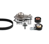HEPU PK08036 Pompe à eau + kit de courroie crantée pour CITROËN,DS,FORD,OPEL,PEU