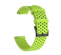 HEPUP Bracelet de montre en silicone de 20 mm pour SUunto 3 Bracelet de montre de fitness pour Polar Ignite/2/Unite Smartwatch Belt Writband (couleur : vert, taille : pour Polar Unite)