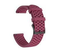 HEPUP Bracelet de montre en silicone de 20 mm pour SUunto 3 Fitness Bracelet pour Polar Ignite/2/Unite Smartwatch Belt Writband (couleur : fuchsia, taille : pour Suunto 3 Fitness)