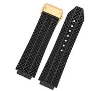 HEPUP Bracelet de montre pour homme Hublot Big Bang en silicone étanche 25 x 19 mm, 25-19mm, Agate