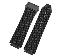 HEPUP Bracelet de montre pour Hublot Big Bang - En silicone - Étanche - 25 x 19 mm - Pour homme, 25-19mm, Agate