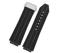 HEPUP Bracelet de montre pour homme Hublot Big Bang en silicone étanche 25 x 19 mm, 25-19mm, Agate