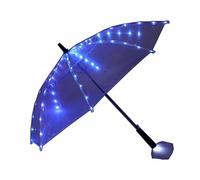 HEPYLAIFU Parapluie Transparent Parapluie Photo Studio Lumineux LED avec Lampe Torche, Cadeaux de noël d'anniversaire de fête (Color : B, Size : 23)