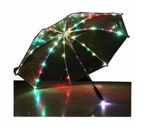 HEPYLAIFU Parapluie Transparent Parapluie Photo Studio Lumineux LED avec Lampe Torche, Cadeaux de noël d'anniversaire de fête (Color : C, Size : 23)