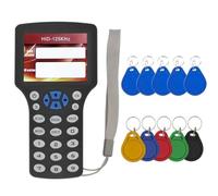 Hepzest 10 Fréquence RFID NFC Smart Card Reader Writer Duplicator +5XCUID/UID Porte-Clés 125K 13.56MHz RFID Copieur Clé Replicator