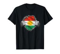 Her Biji Kurdistan drapeau des Kurdes T-Shirt