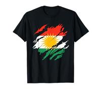 Her Biji Kurdistan Drapeau Kurde T-Shirt