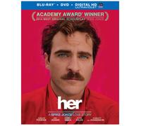 Her (Blu Ray + Dvd + Ultraviolet Combo Pack)