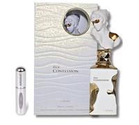 Her Confession Original Eau de parfum arabe longue durée 100 ml pour femme avec vaporisateur de 5 ml, parfum cannelle et accords mystiques avec des notes de vanille (Her)