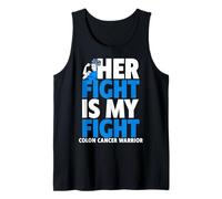 Her Fight is My Fight Coancer Sensibilisation au Cancer du Colon Débardeur