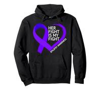 Her Fight is My Fight Epilepsy Awareness Month 2026 Sweat à Capuche