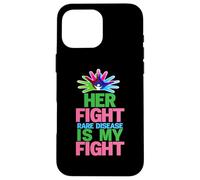 Her Fight is My Fight Rare Disease - Journée des Maladies rares 2026 Coque pour iPhone 16 Pro Max