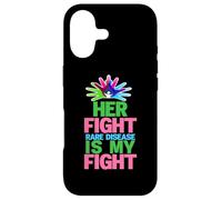 Her Fight is My Fight Rare Disease - Journée des Maladies rares 2026 Coque pour iPhone 17