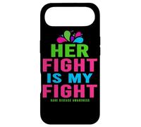 Her Fight is My Fight Rare Disease - Journée des Maladies rares 2026 Coque pour iPhone Air