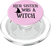 Her Sister Was a Witch Bro My Sister's a Witch Sister Witchy PopSockets PopGrip pour MagSafe