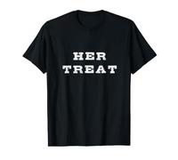 Her Treat: Idées Cadeaux Assorties pour Couple d'halloween T-Shirt Graphique avec Valeur