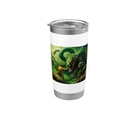 Heracles combat l'hydre de la mythologie grecque de Lerna Gobelet isotherme en acier inoxydable double paroi