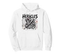 Héraclès Grecque Ancienne Mythologie Guerrier Légende Sweat à Capuche