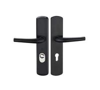 Heracles Poignée Blindée SALOME Anti-Effraction double bequille NOIR