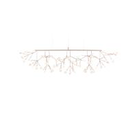 Heracleum III Suspension Linéaire Cuivre
