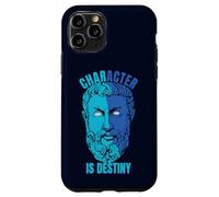 Heraklit Citation Character is Destiny Philosopher Coque pour iPhone 11 Pro