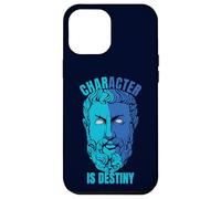 Heraklit Citation Character is Destiny Philosopher Coque pour iPhone 12 Pro Max