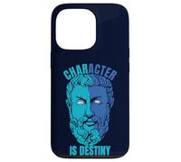 Heraklit Citation Character is Destiny Philosopher Coque pour iPhone 13 Pro