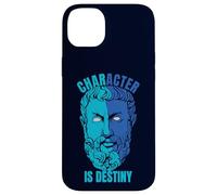 Heraklit Citation Character is Destiny Philosopher Coque pour iPhone 14 Plus
