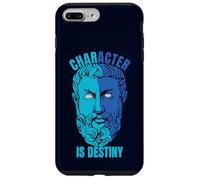 Heraklit Citation Character is Destiny Philosopher Coque pour iPhone 7 Plus/8 Plus