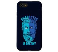 Heraklit Citation Character is Destiny Philosopher Coque pour iPhone SE (2020) / 7/8