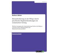 Herausforderung in der Pflege durch psychische Begleiterkrankungen im somatischen Setting: Welche Strategien der Stationsleitung fördern die Balance ... Pflegequalität und Mitarbeiterzufriedenheit?