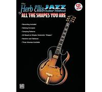 Herb ellis jazz guitar method: all the shapes you are (book/cd)