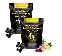 Herbal Detox&Shaping Cleansing Foot Soak Beads, Perles de bain de pieds nettoyantes aux herbes naturelles, Perles de trempage nettoyantes pour pieds, Trempage pour les pieds Body Detox (10 Pcs)