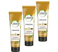 Herbal Essences Après-Shampoing Pure Huile de Moringa Dorée Douceur, 90% d'ingrédients d'origine naturelle, sans Parabènes, sans Colorants, sans Silicones, sans Paraffine, lot de 200ml x3