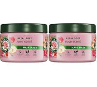 Herbal Essences Douceur Masque Rose Cheveux Soyeux Hydratés 2x500ml