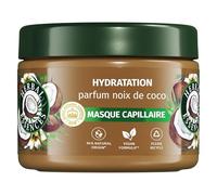 Herbal Essences Hydratation Masque Parfum Noix de Coco 500ml Cheveux Abîmés, Aide à Nourrir et Lisser, pour des Cheveux Doux, Ingrédients d'Origine Naturelle, Végan et Non Testé sur les Animaux
