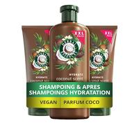 Herbal Essences Hydratation Set Shampoing 680ml Et Après-shampoing 2x350ml Parfum Coco, Pour Cheveux Très Secs. Aide à Nourrir et Lisser, Pour des Cheveux Doux. Ingrédients d'Origine Naturelle*, Végan