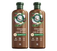 Herbal Essences Hydratation Shampoing Parfum Coco 2x250ml Cheveux Très Secs, Aide à Nourrir et Lisser, pour des Cheveux Doux, Ingrédients d'Origine Naturelle, Sans Silicone, Végan